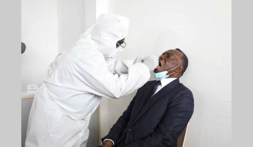 Medias241.com-gabon-COVID-19 : MAX LIMOUKOU TESTE LE DÉPISTAGE MASSIF