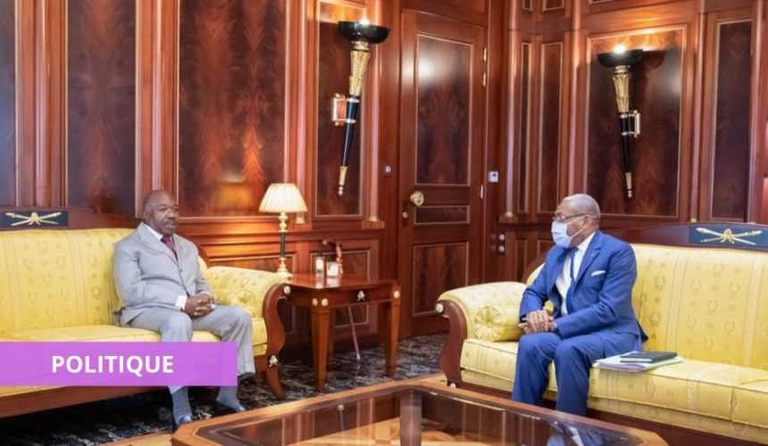 Medias241.com-Gabon-ALI BONGO ONDIMBA REÇOIT ERIC DODO BOUNGUENDZA