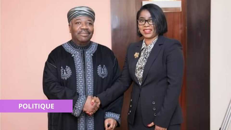 Medias241.com-Gabon-ALI BONGO ONDIMBA EXPRIME SA CONFIANCE ENVERS ROSE CHRISTIANE OSSOUKA RAPONDA
