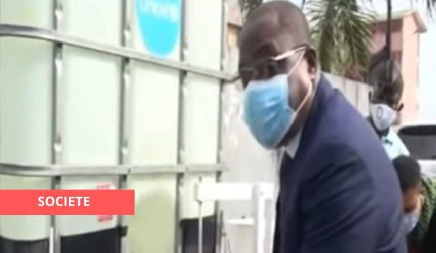 Medias241.com-Gabon-BACCALAURÉAT 2020 : LES PREMIERS CUBITAINERS D'EAU ENFIN INSTALLÉS