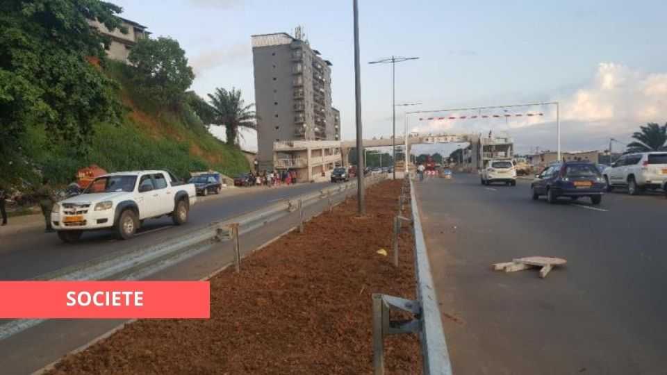 Mediascom-Gabon-NATIONALE 1 : L’AXE PK 6 - PK12 DANS L’OBSCURITÉ À CAUSE DES LAMPADAIRES EN PANNE