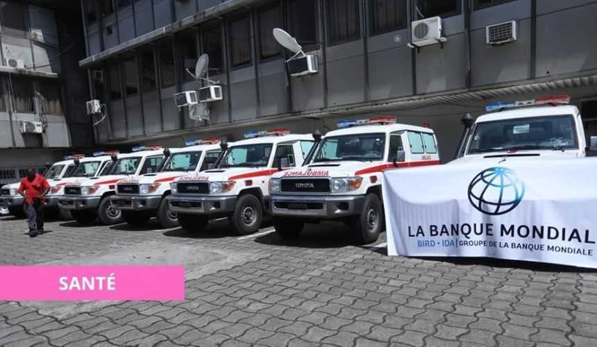 Medias241.com-GABON-10 AMBULANCES MÉDICALISÉES POUR RENFORCER LE SYSTÈME SANITAIRE AU GABON
