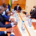 Medias241.com-GABON-SOSTHÈNE OSSOUNGOU NDIBANGOYE REÇOIT LES DIRECTEURS GÉNÉRAUX DES BANQUES BICIG ET UBA