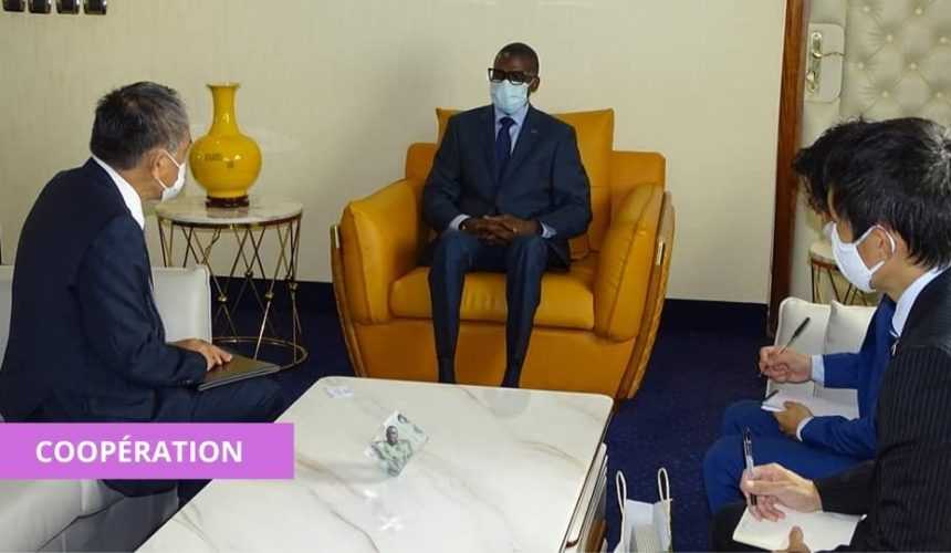 Medias241.com-COOPÉRATION : L’AMBASSADEUR DU JAPON CHEZ LAMBERT-NOËL MATHA