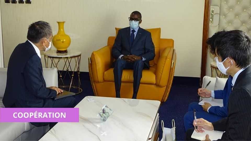 Medias241.com-COOPÉRATION : L’AMBASSADEUR DU JAPON CHEZ LAMBERT-NOËL MATHA