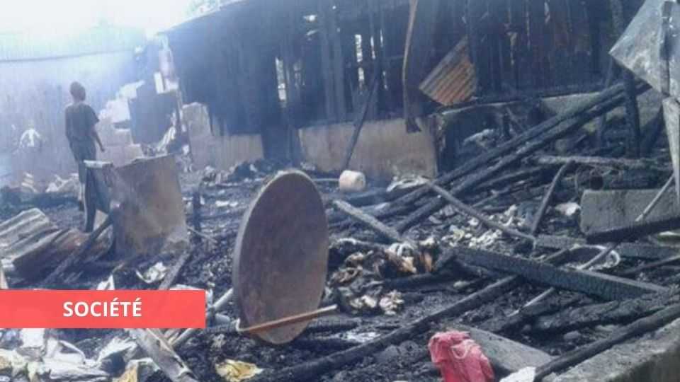 Medias241.com-GABON-FAITS DIVERS: TROIS ENFANTS DÉCÈDENT DANS UN INCENDIE AU PK7