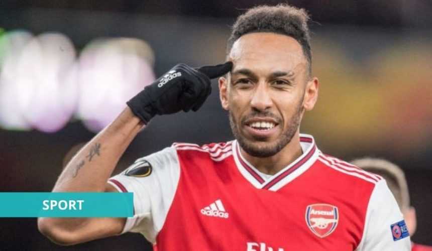 Medias241.com-FOOTBALL : AUBAMEYANG OFFRE LES 8È DE FINALE À ARSENAL