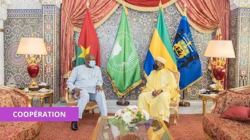Medias241.com-COOPÉRATION : ALI BONGO ONDIMBA FAIT LE POINT AVEC SON HOMOLOGUE ROCH CHRISTIAN KABORÉ