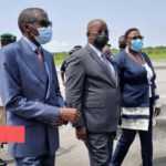 Medias241.com-COVID-19 : NOËL MATHA ET MOUSSA ADAMO EN PÉDAGOGUE DANS LE SUD DU GABON