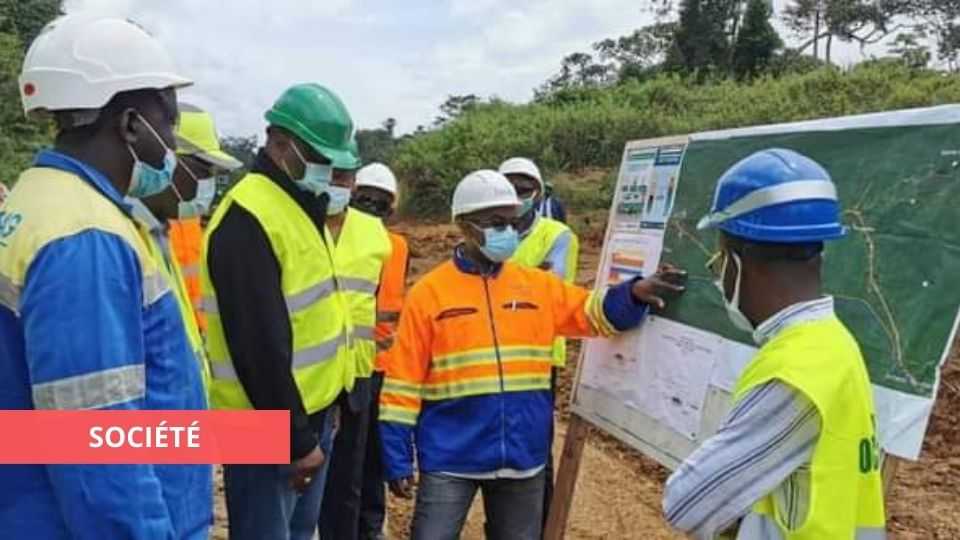 Medias241.com-GABON-TRANSGABONAIS : BRICE PAILLAT VISITE LES ZONES EN COURS DE RÉHABILITATION