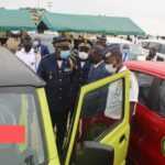 Medias241.com-GABON-37 NOUVEAUX VEHICULES POUR LES FORCES DE POLICE NATIONALE
