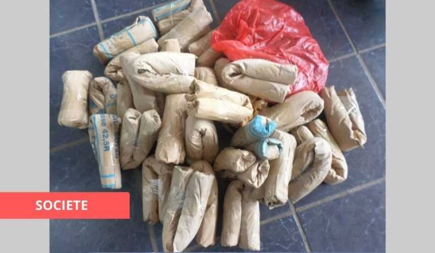 Medias241.com-GABON-FAITS DIVERS : SAISIE DE BALLOTS DE CHANVRE À COCOBEACH
