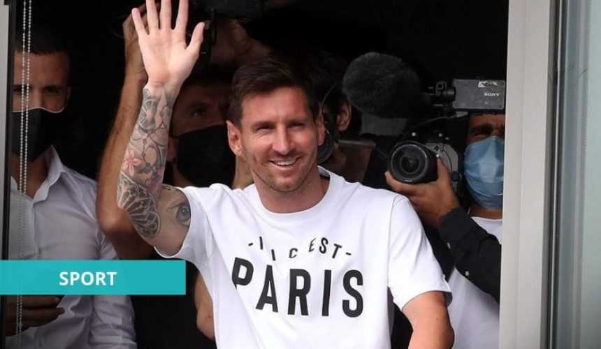 Medias241.com-GABON-FOOTBALL : LIONEL MESSI EST ENFIN ARRIVÉ À PARIS