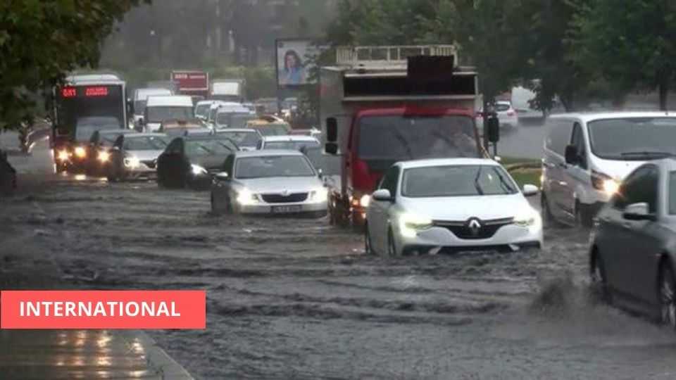Mediascom-GABON-SOCIÉTÉ : INONDATIONS MEURTRIÈRES À YEW YORK