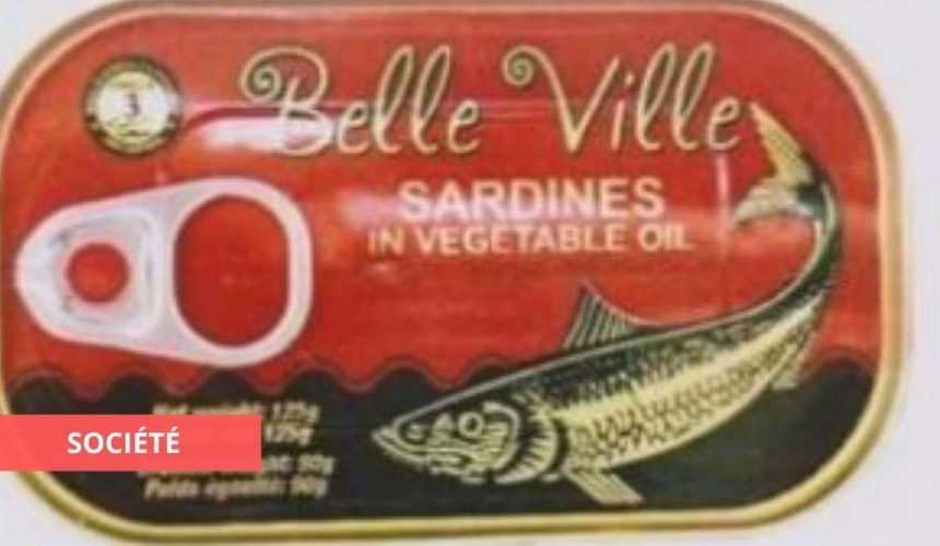 Medias241.com-GABON-GABON : LA MARQUE DE SARDINE "BELLE VILLE" INTERDITE A LA CONSOMMATION