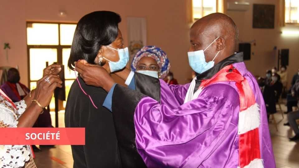 Medias241.com-GABON-CAMES : MARIE MADELEINE MBORANTSUO ÉLEVÉE AU GRADE DE COMMANDEUR DANS L’OIPA