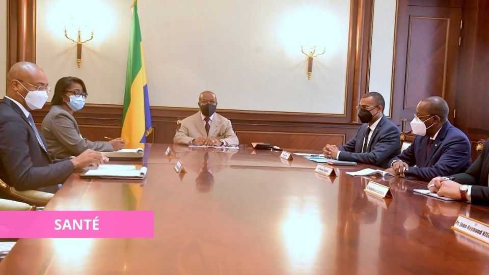 Medias241.com-GABON-SANTÉ : L'AMÉLIORATION DE L'ACCÈS AUX SOINS POUR LES POPULATIONS AU CŒUR DES RÉFLEXIONS A LA PRESIDENCE