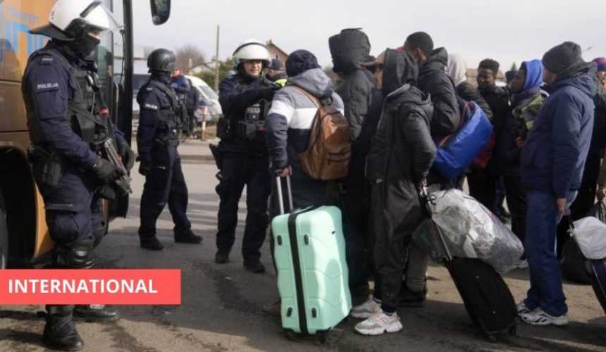 Medias241.com-GABON-UKRAINE : L’UE DEMENT LE TRAITEMENT RACISTE ENVERS LES ÉTUDIANTS ET RIDICULISE L’UNION AFRICAINE