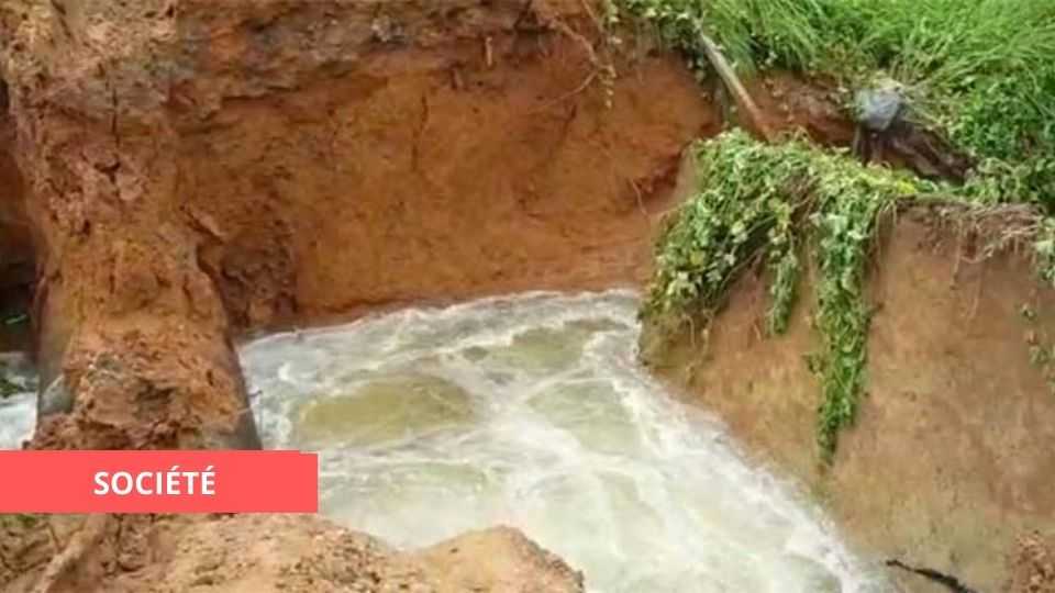 Medias241.com-GABON-GRAND LIBREVILLE: LA DESSERTE EN EAU PERTURBÉE SUITE À UN ÉBOULEMENT DE TERRAIN