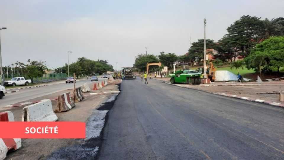 Medias241.com-GABON-FERMETURE DU BOULEVARD TRIOMPHAL POUR TRAVAUX