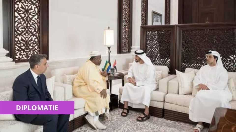 Medias241.com-GABON-À PEINE ÉLU PRÉSIDENT DES ÉMIRATS MOHAMED BIN ZAYED S’ENTRETIEN AVEC ALI BONGO ONDIMBA