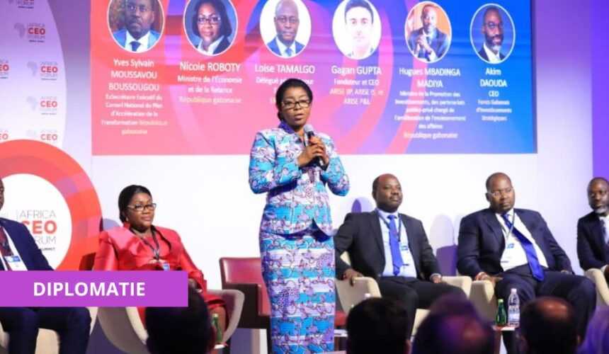 Medias241.com-GABON-ABIDJAN : OSSOUKA RAPONDA CONDUIT LA DÉLÉGATION DU GABON A L’AFRICA CEO FORUM