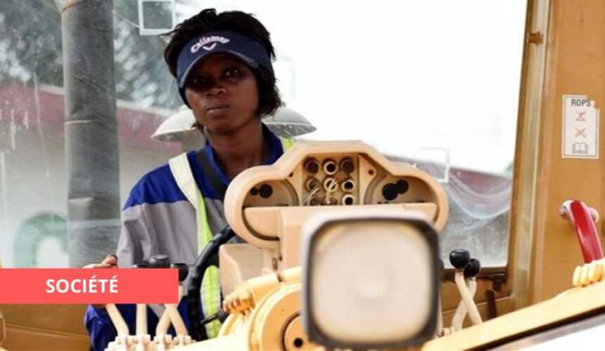Medias241.com-GABON-30 FEMMES FORMÉES AU MÉTIER DE CONDUCTRICE D’ENGINS LOURDS GRÂCE À LA GSEZ