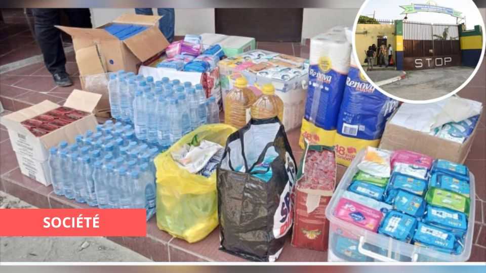 Medias241.com-GABON-LIBREVILLE: 5 000 SERVIETTES HYGIÉNIQUES DISTRIBUÉES AUX PRISONNIÈRES PAR DES ASSOCIATIONS