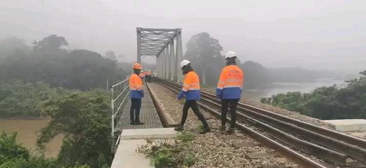 Medias241.com-GABON-Transgabonais : seulement 31% du rail réhabilité en six ans de travaux