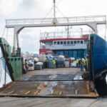 Medias241.com-GABON-Société : une barge prend feu aux larges de Port-Gentil