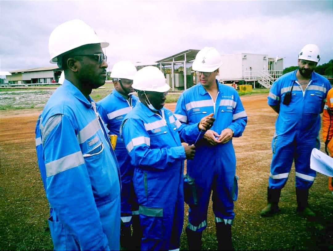 Medias241.com-GABON-Batanga: les travaux de l’usine de production de gaz vont bon train