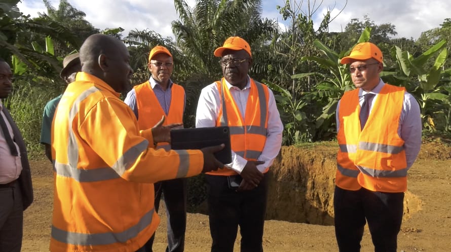 Medias241.com-GABON- l’axe Ntoum-Cocobeach en cours de restauration