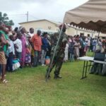 Médias241.com-Gabon-Santé: les manœuvres médico-militaires font plusieurs heureux dans la Ngounié.