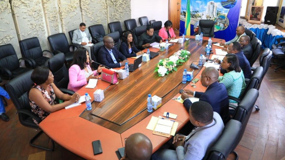 Medias241.com-GABON-Medias241.com-GABON-lutte contre les flux financiers : séance de travail au ministère du pétrole et du gaz