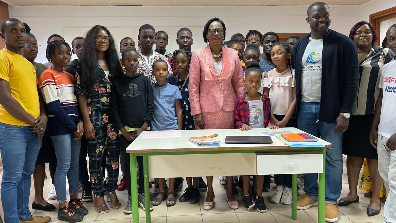 Medias241.com-GABON-Samba Kids: au cœur des ateliers de formation