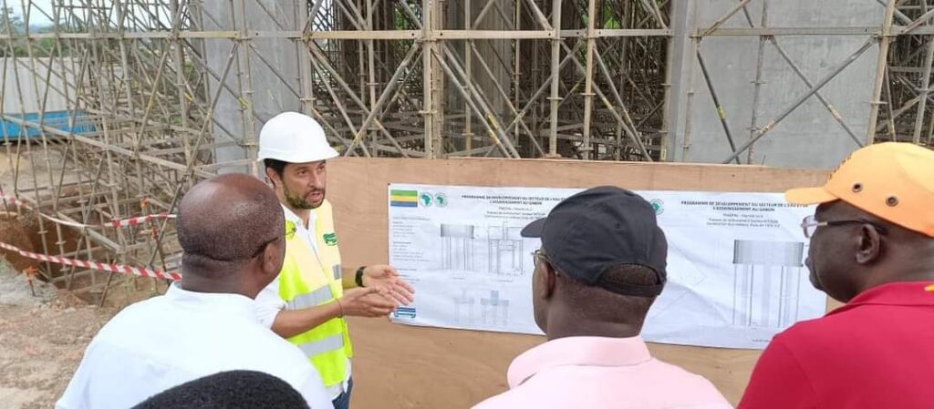 Medias241.com-GABON-PIEPAL : le château d’eau de Ntoum opérationnel entre décembre et janvier 2022