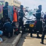 Medias241.com-GABON-Fait divers : 8 élèves 4 adultes percutés par un chauffeur de taxi à Sainte Marie