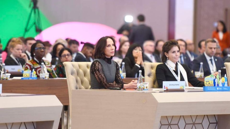 Protection de la petite enfance : Sylvia Bongo Ondimba réaffirme son engagement à Tachkent