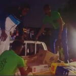 Medias241.com-GABON-L’oiseau rare distribue des vivres aux orphelins du bon samaritain.