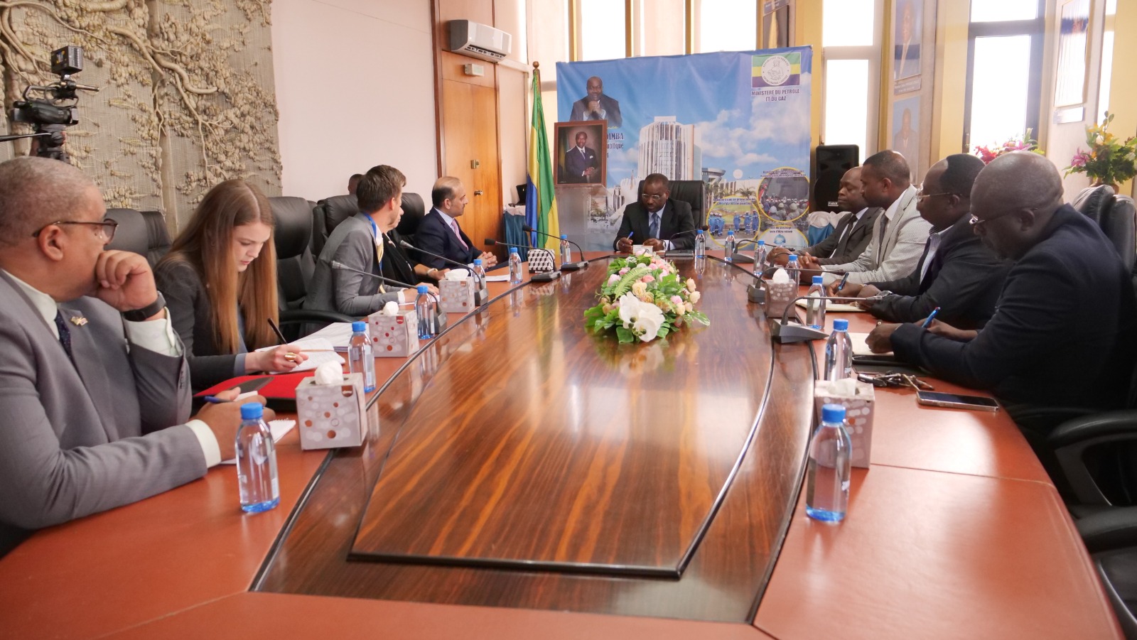 Medias241.com-GABON-la chambre de commerce américaine intéressée par les atouts gaziers du Gabon.