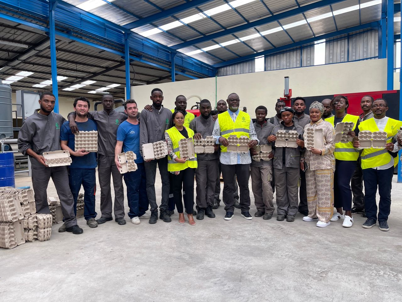 Medias241.com-GABON-Sogada : Mise en place d’une usine de fabrication d’alvéoles à Libreville