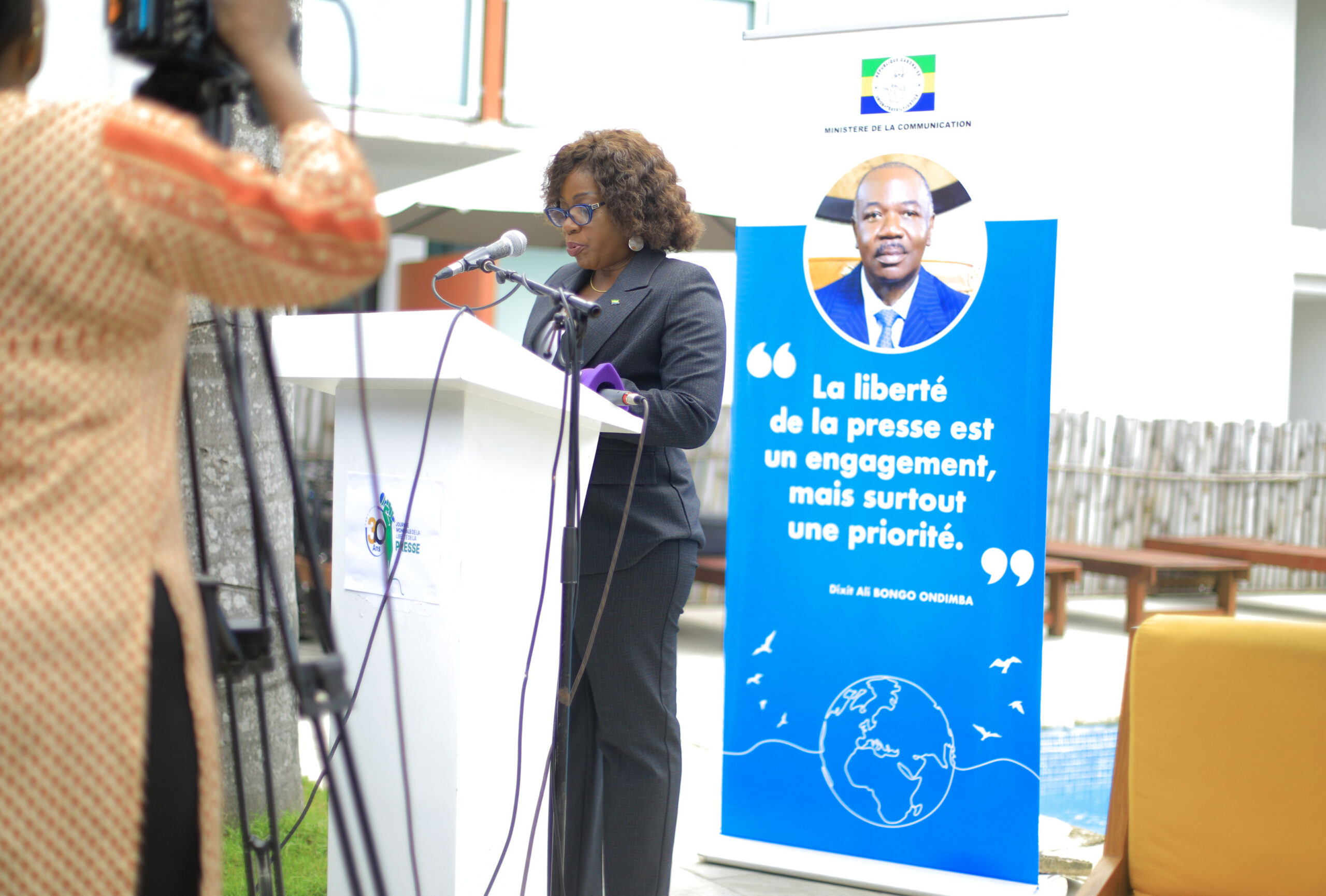 Medias241.com-GABON-Liberté de la presse: Hermine Otounga - « liberté n'est pas (…) le droit de tout dire, de dénigrer »
