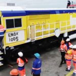 Medias241.com-Gabon-Société : la Setrag renforce son parc avec six nouvelles locomotives américaines