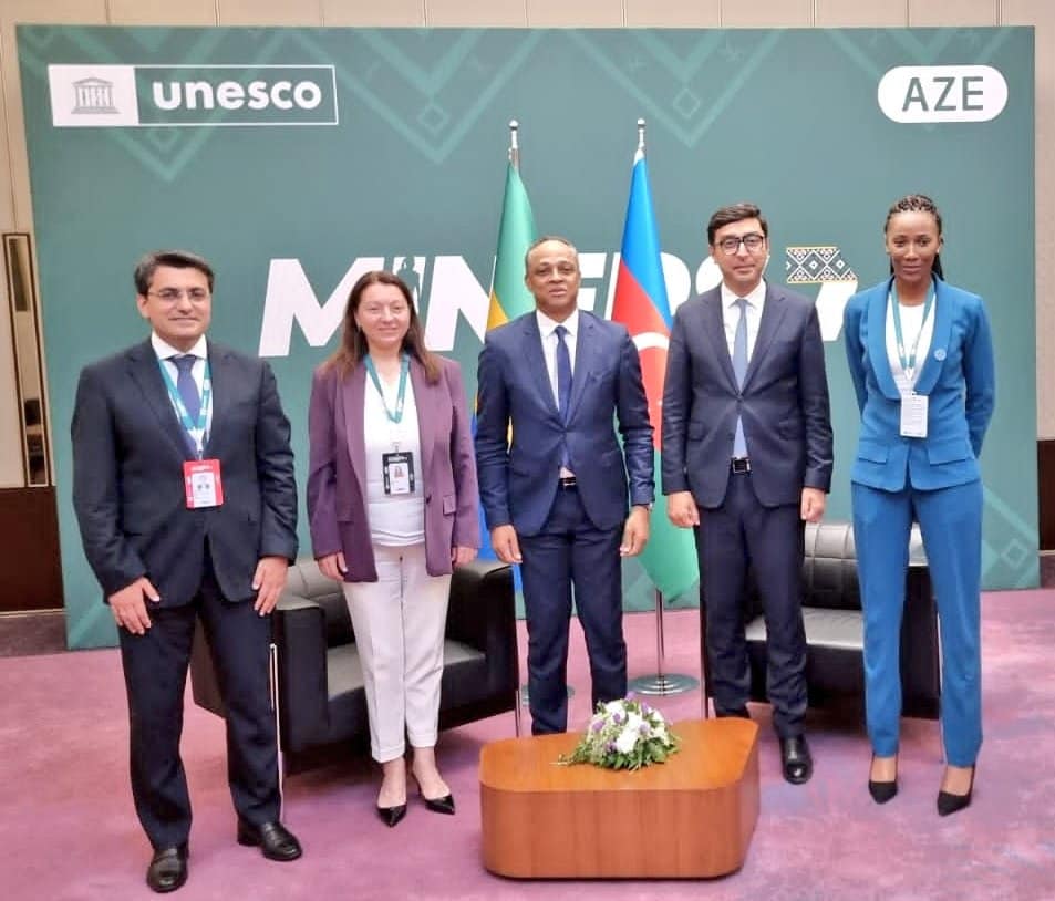 Medias241.com-GABON-Conférence MINESP7 de l'UNESCO : Franck Nguema fait la promotion du sport gabonais