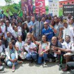 Medias241.com-Gabon-Sambas professionnels : Le ministre de la Communication visite les ateliers de la 9e édition.