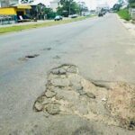 Medias241.com-GABON- Livré il y a un a par SOCOBA, le boulevard triomphal déjà dans un piteux état