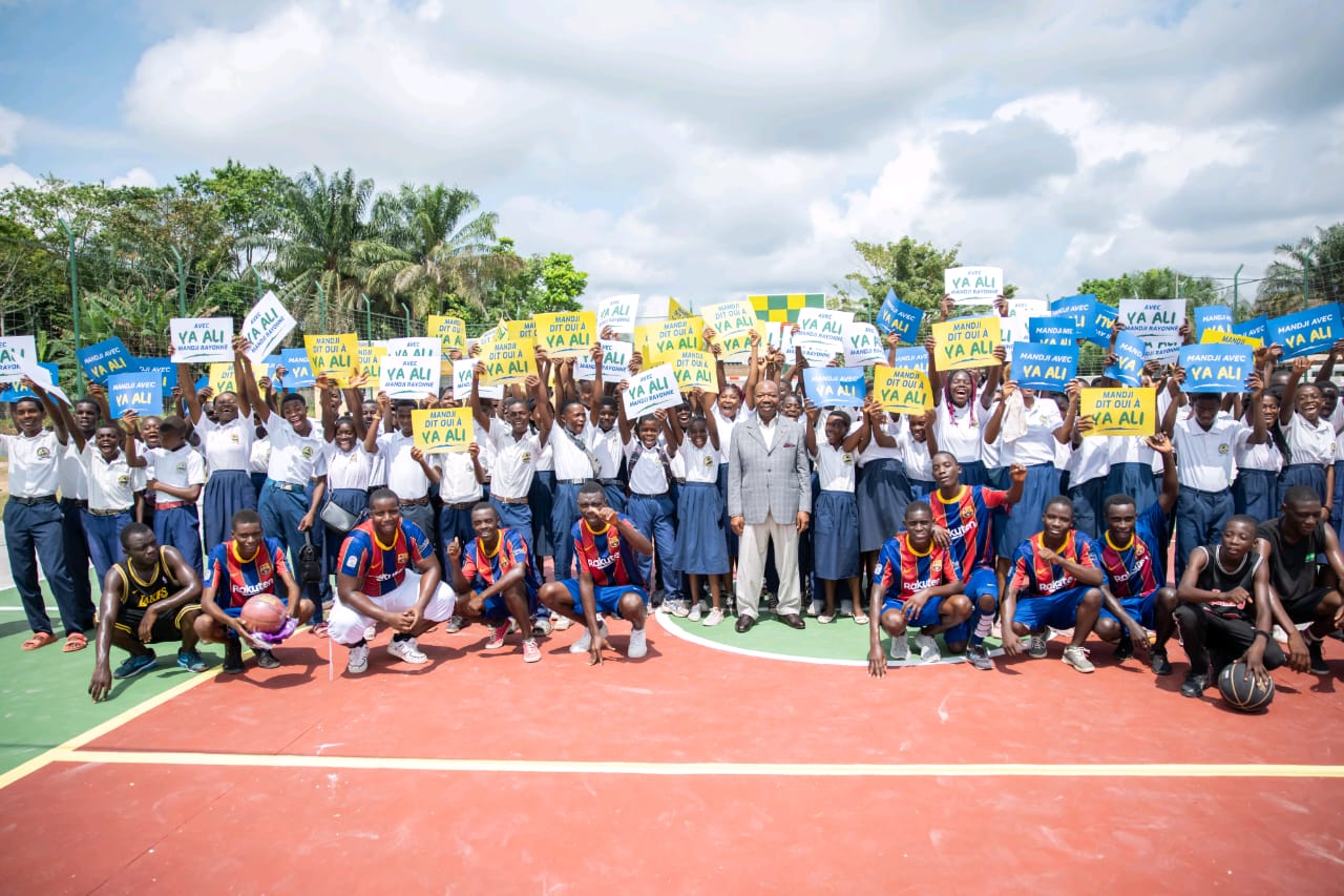 Medias241.com-GABON-Mandji : Ali Bongo inaugure un plateau sportif pour renforcer le potentiel sportif en zone rurale