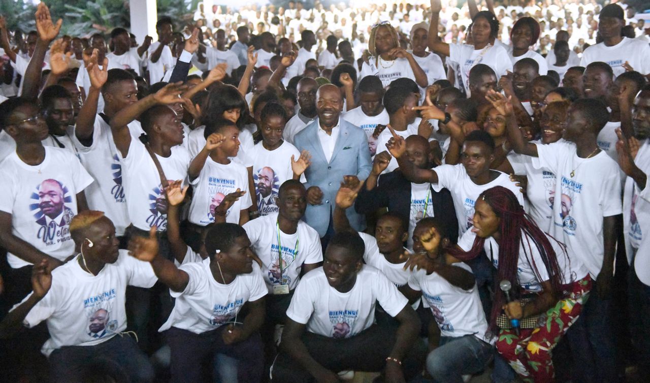 Medias241.com-GABON-Mandji: Ali Bongo « les jeunes entendez bien, c’est pour vous maintenant que je vais travailler »
