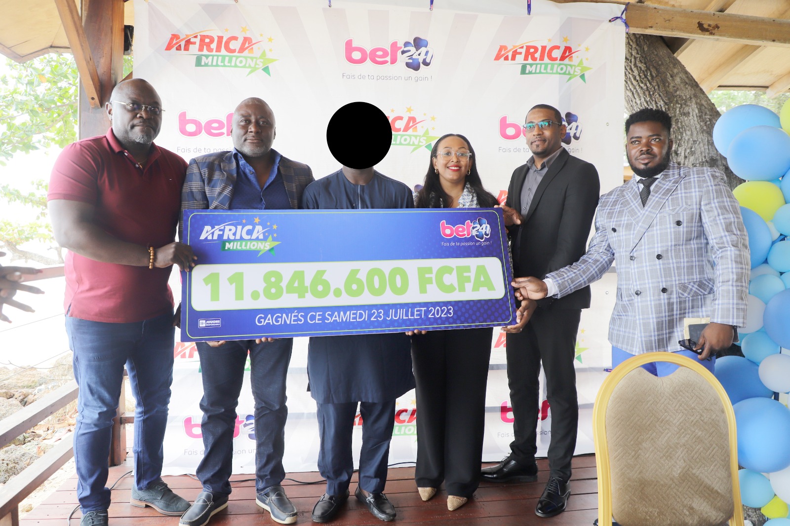 Medias241.com-GABON-Africa Millions : Un parieur remporte un chèque de près de 12 millions au Gabon