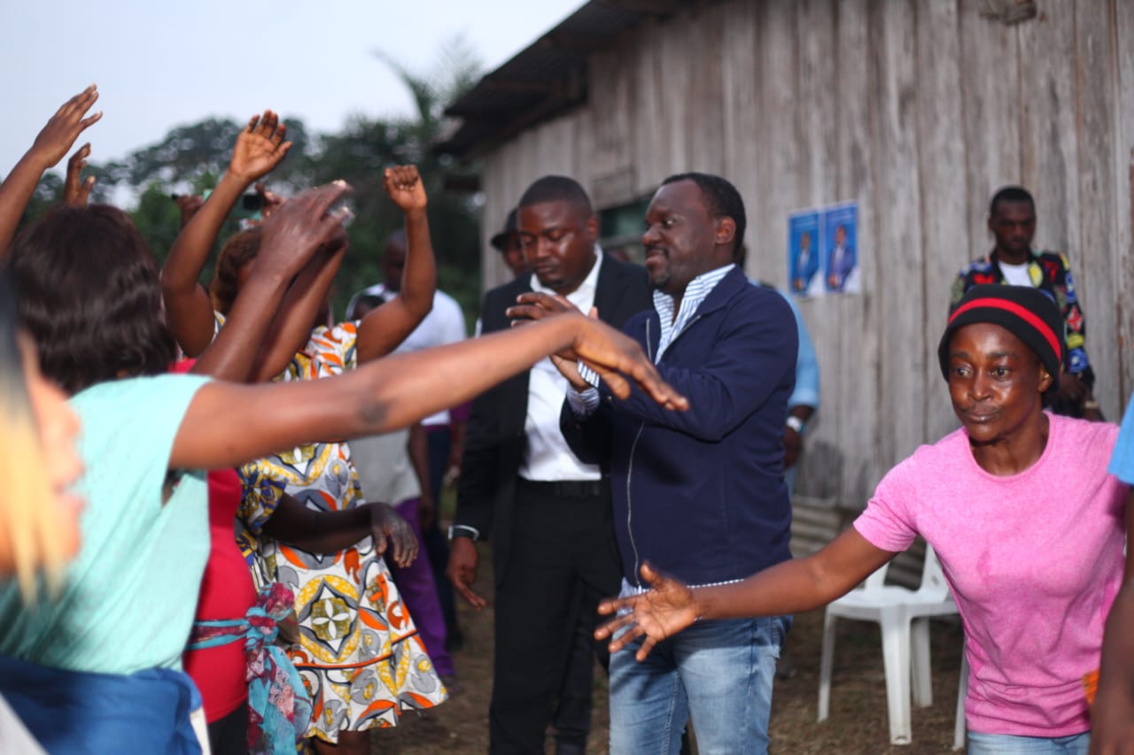 Medias241.com-Gabon-Présidentielle 2023: Axel Ibinga Ibinga à la conquête des populations de Fougamou